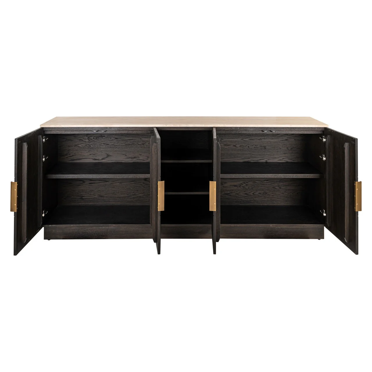 Richmond Interiors Claremont Sideboard – 4 Doors & 2 Shelves - Image 3