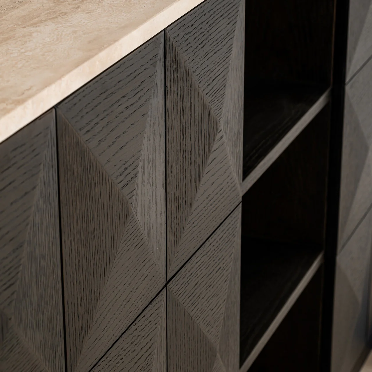 Richmond Interiors Claremont Sideboard – 4 Doors & 2 Shelves - Image 5
