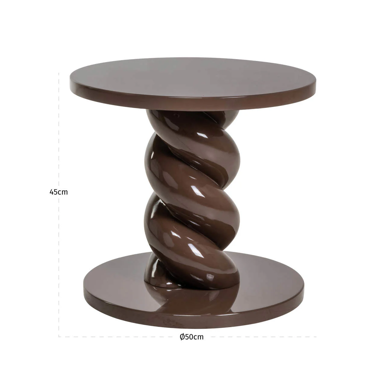 Richmond Interiors Coco End Table – Chestnut - Image 2