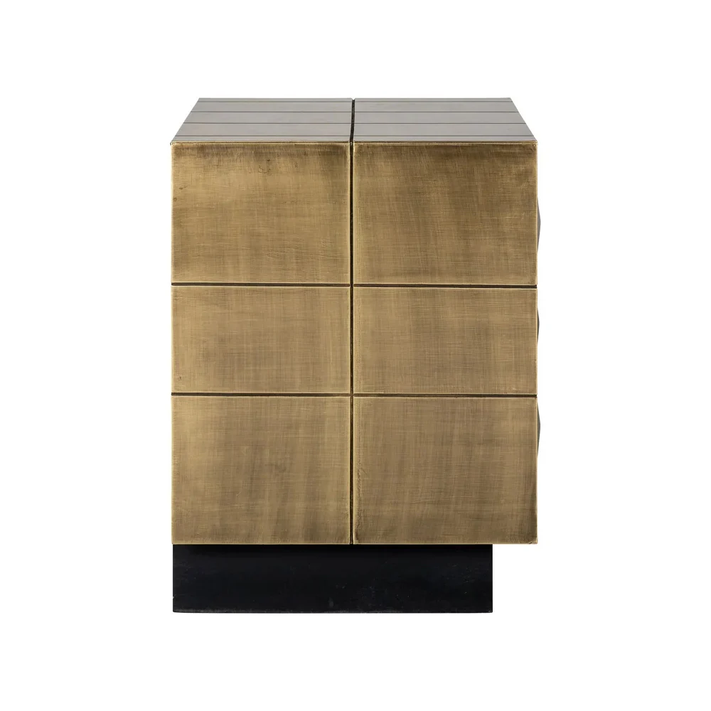 Richmond Interiors Collada Cabinet with 3 Drawers - Image 3