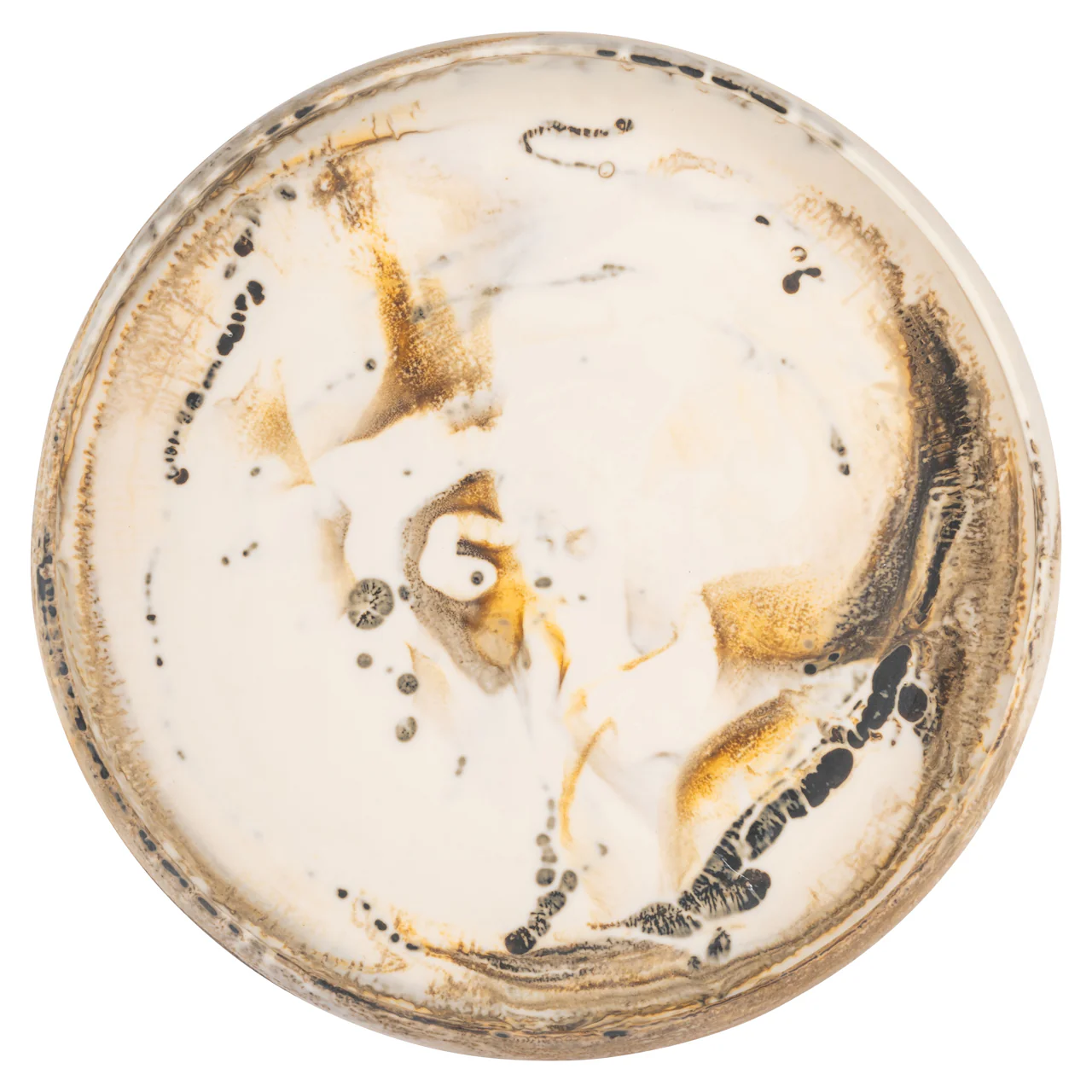 Richmond Interiors Daisy Bowl – Beige - Image 3