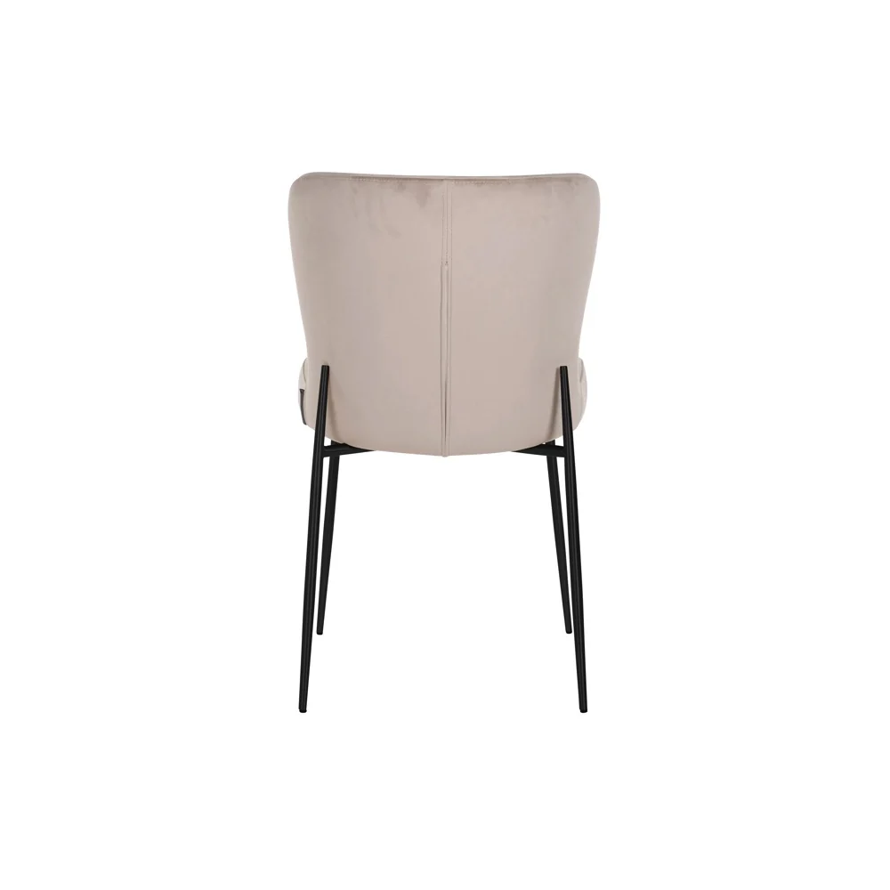 Richmond Interiors Darby Chair in Khaki Velvet - Image 4