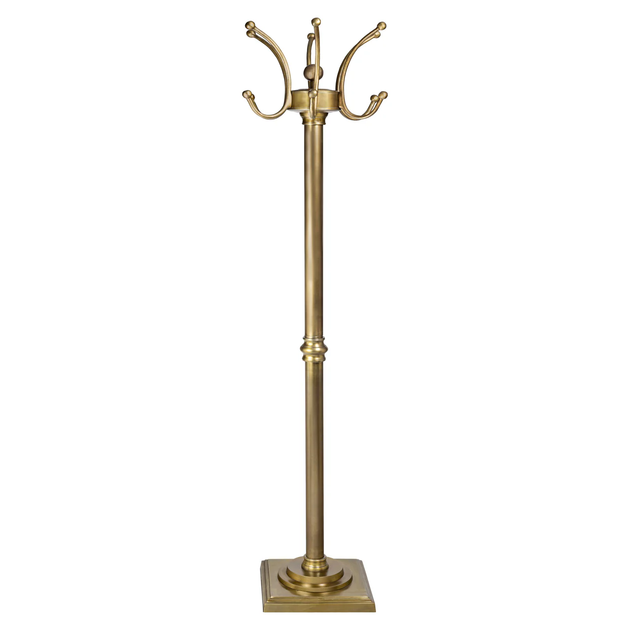 Richmond Interiors Darwy Coat Rack – Antique Brass