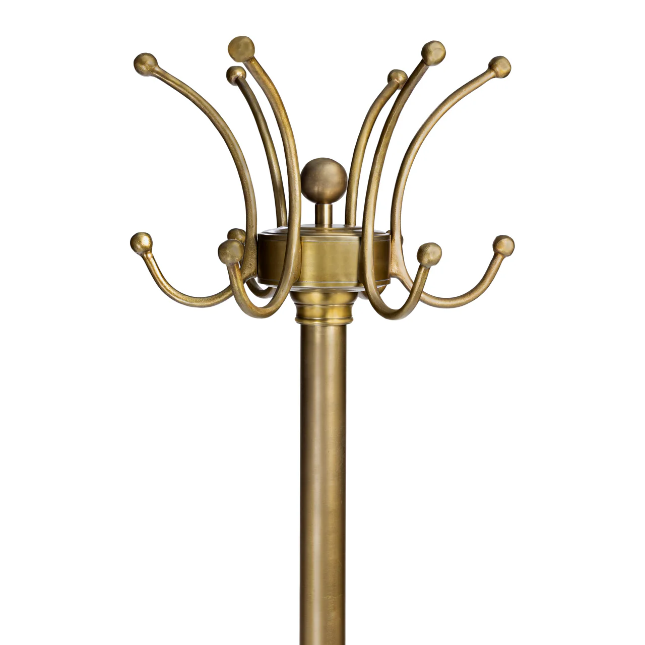 Richmond Interiors Darwy Coat Rack – Antique Brass - Image 3