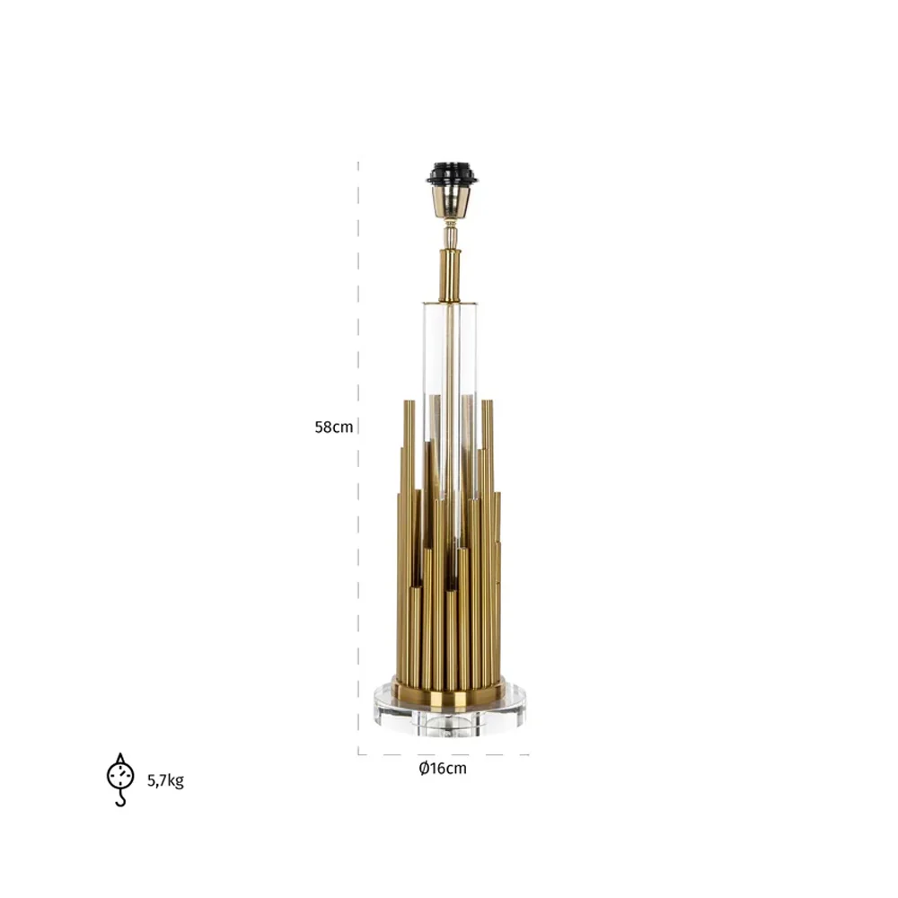 Richmond Interiors Dex Table Lamp ( Base Only ) - Image 2