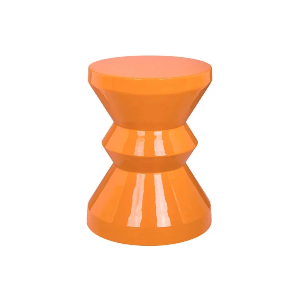 Richmond Interiors Diablo Side Table – Orange