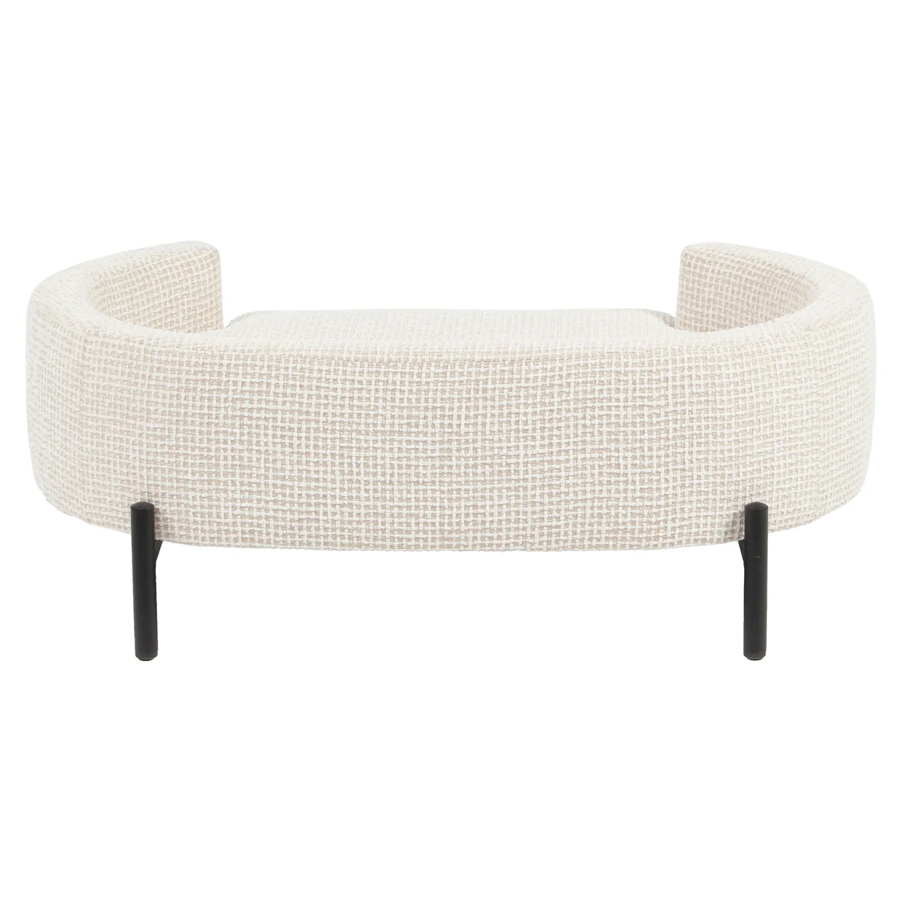 Richmond Interiors Dolly Pet Bed – Beige Blockweave - Image 4