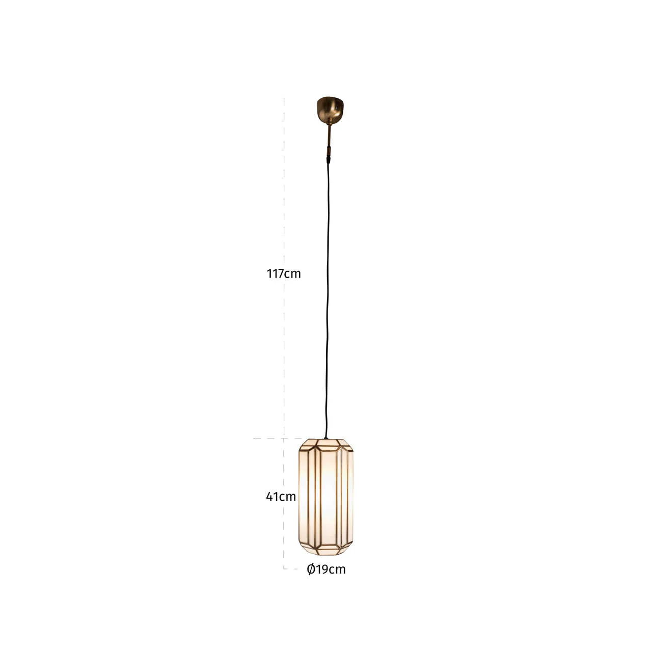 Richmond Interiors Elona Chandelier – Antique Brass - Image 5