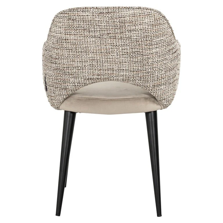 Richmond Interiors Giovanna Armchair in Trendy Nature and Quartz Khaki - Image 3