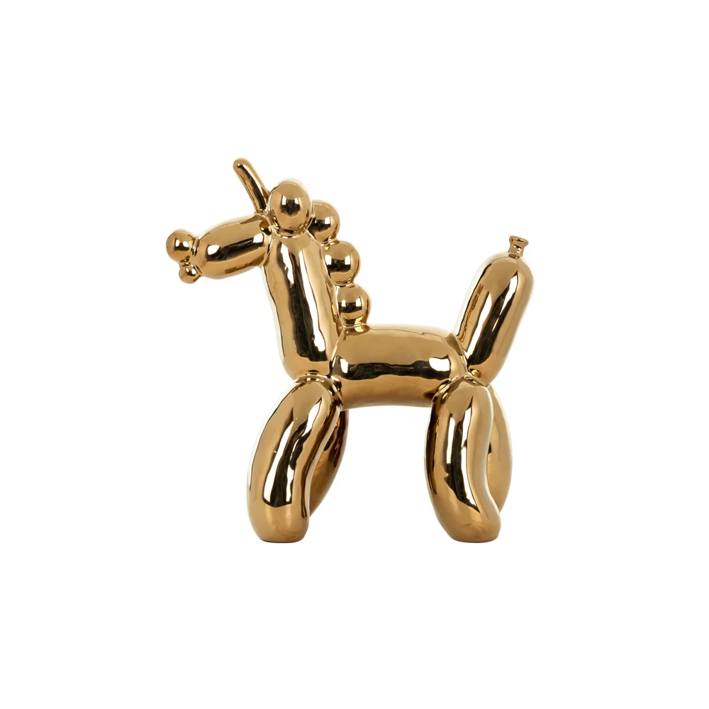 Richmond Interiors Balloonicorn Deco Object – Gold - Image 2