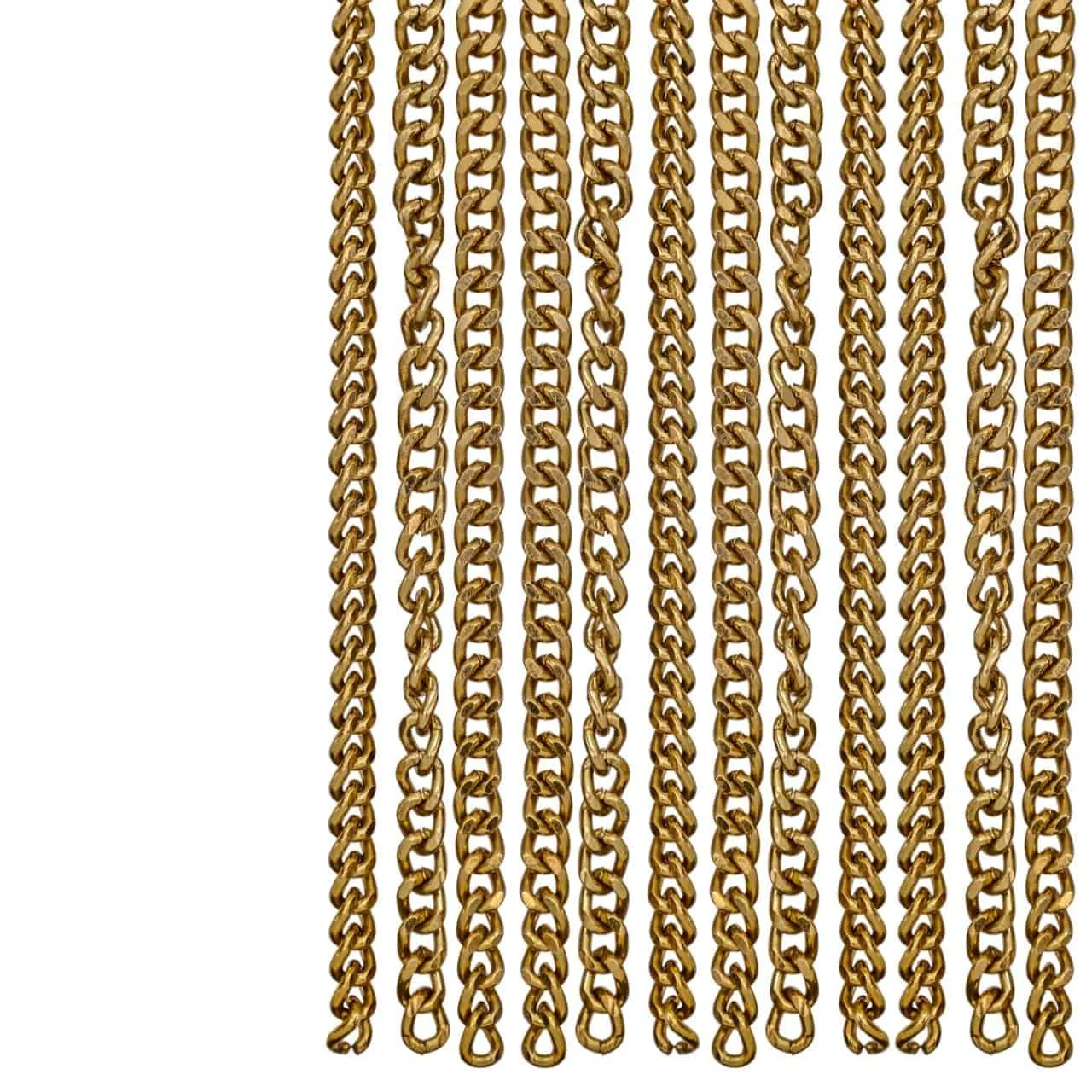 Richmond Interiors Gold Chair Curtain Decorative Object - Image 2