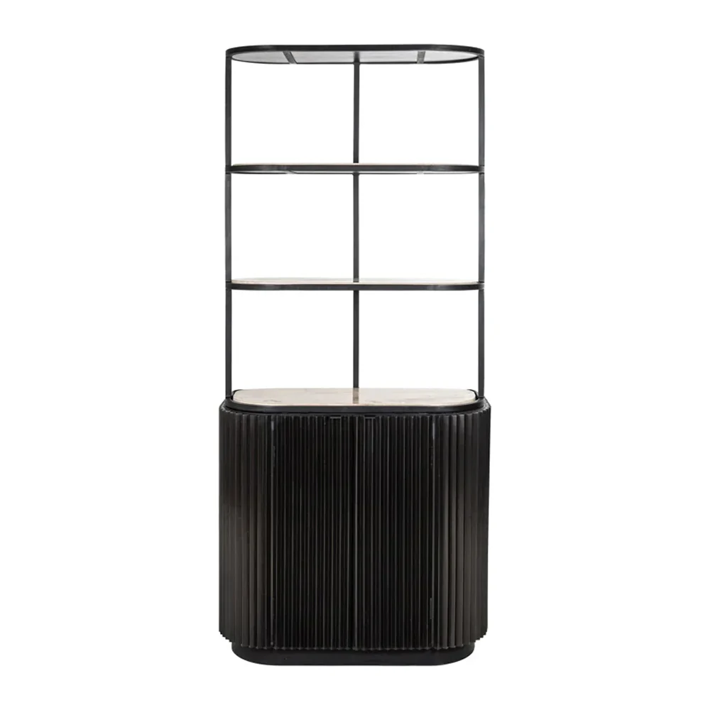 Richmond Interiors Hampton Cabinet - Dark Brown