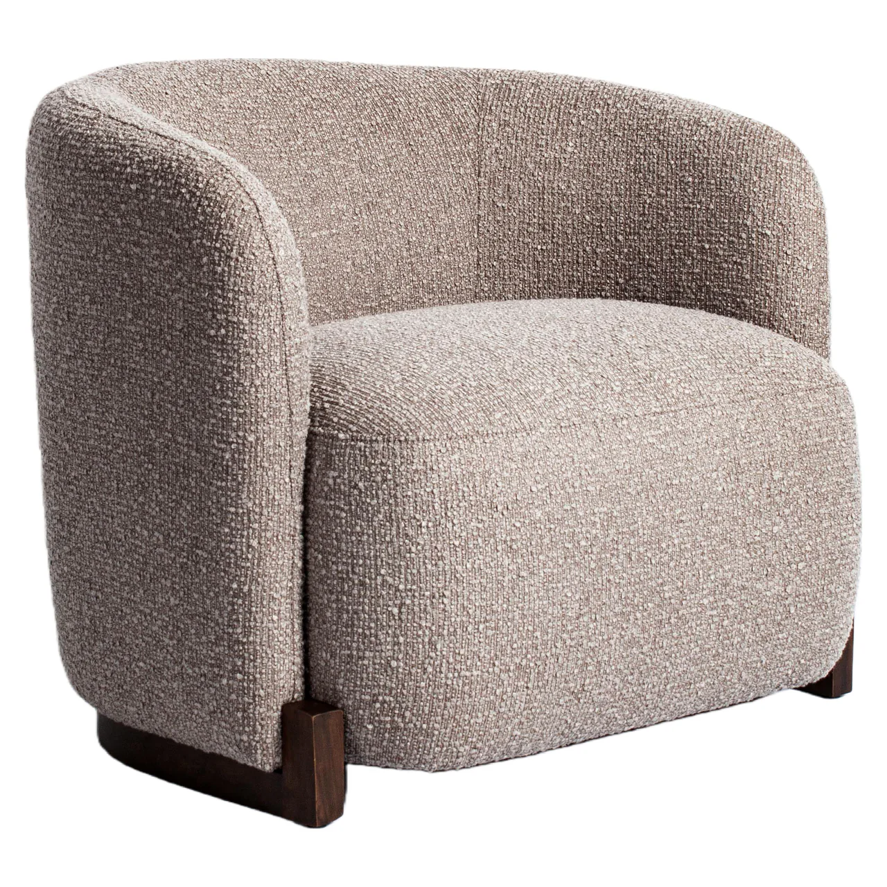 Richmond Interiors Hannah Lounge Chair – Mocca Chunky - Image 2