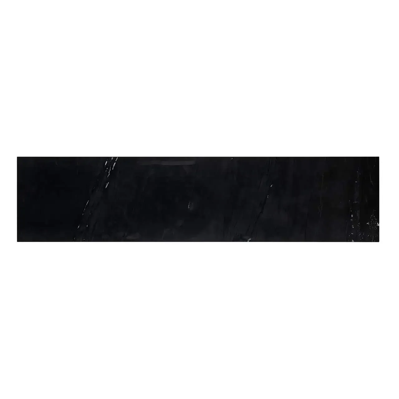 Richmond Interiors Ironville Brass Birch and Marble TV Unit - Image 2
