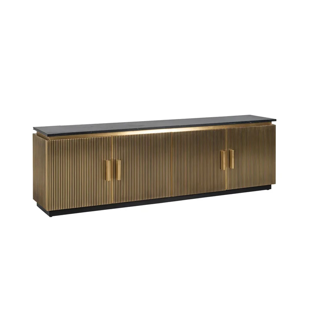 Richmond Interiors Ironville TV Unit with 4 Doors – Open Box Return - Image 2