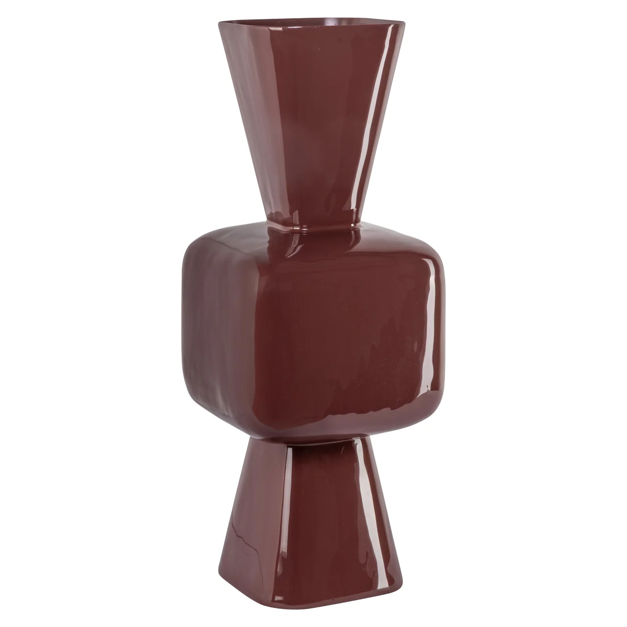 Richmond Interiors Lane Vase – Brown - Image 2