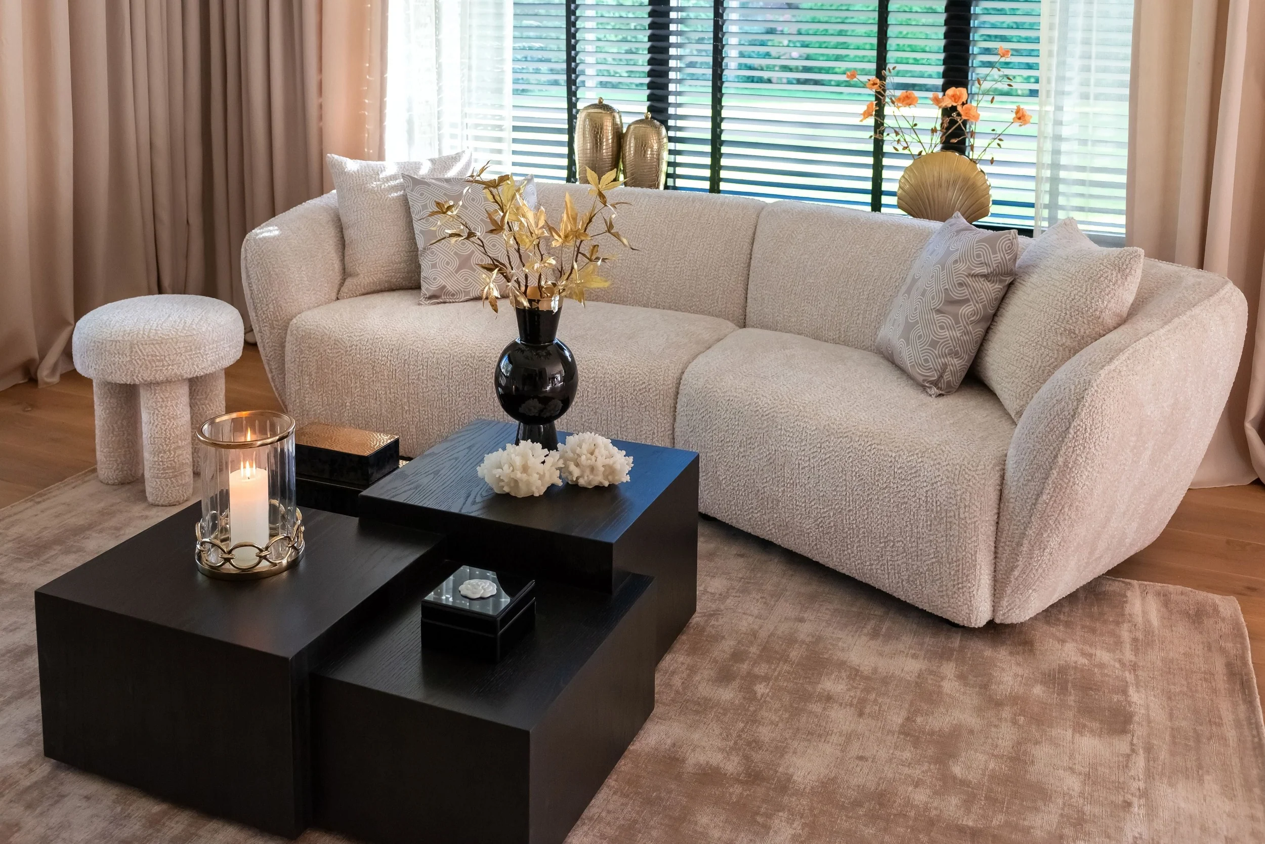 Richmond Interiors Lennox Coffee Table – Dark Coffee Finish - Image 4