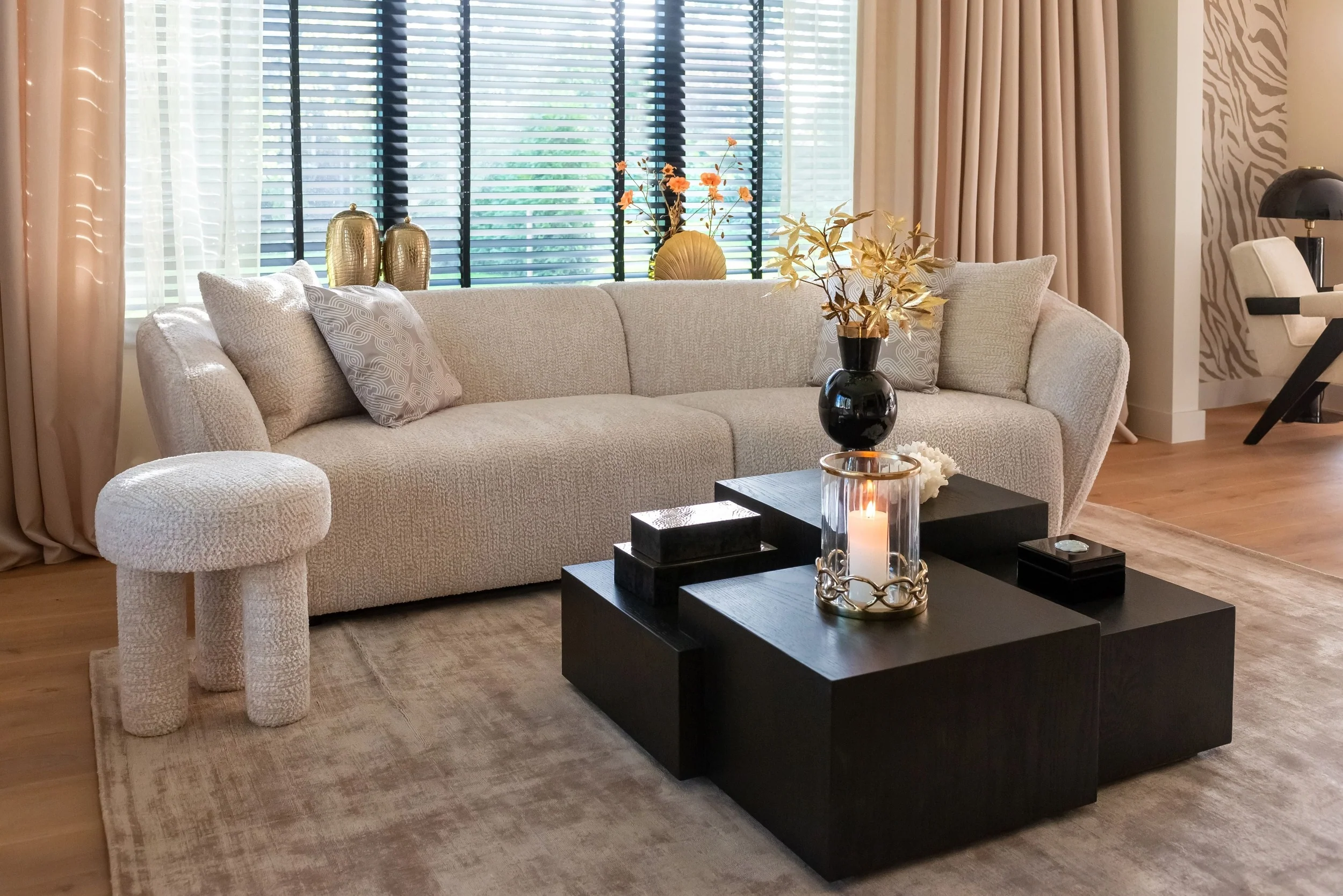 Richmond Interiors Lennox Coffee Table – Dark Coffee Finish - Image 5
