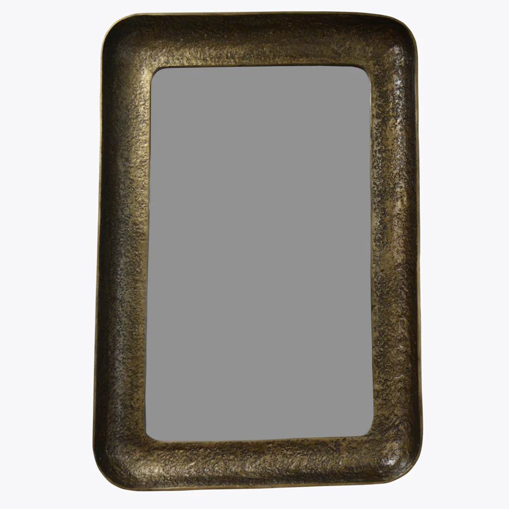 Richmond Interiors Loan Mirror - Antique Brass
