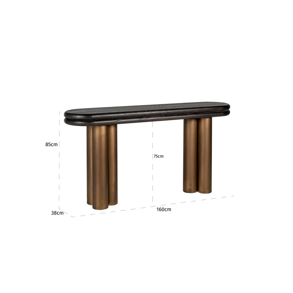 Richmond Interiors Macaron Console Table - Image 4
