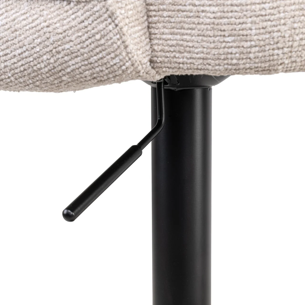 Richmond Interiors Nikki Swivel Bar Stool – Biscotti Chenille - Image 11