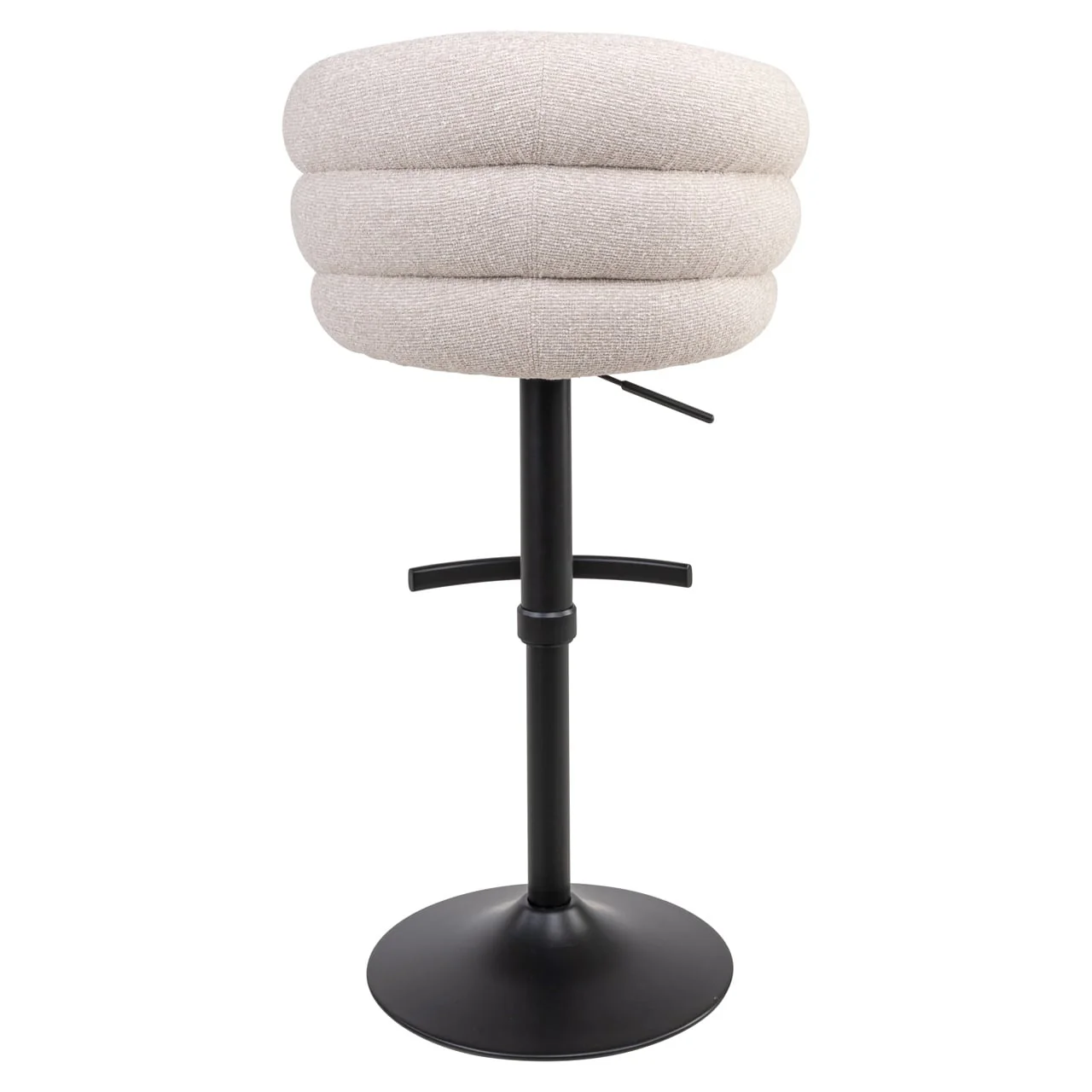 Richmond Interiors Nikki Swivel Bar Stool – Biscotti Chenille - Image 7