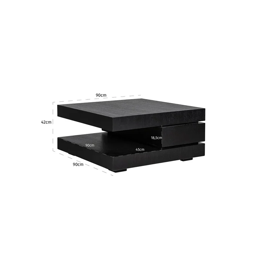 Richmond Interiors Oakura Blok C Coffee Table - Image 5