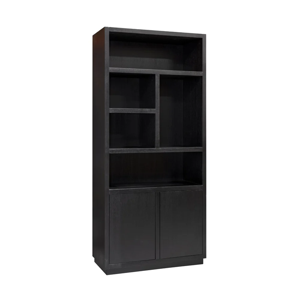 Richmond Interiors Oakura Bookcase with 2 Doors – Right - Image 2