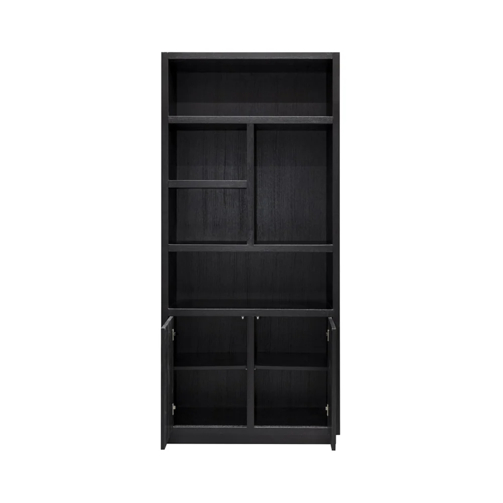 Richmond Interiors Oakura Bookcase with 2 Doors – Right - Image 4
