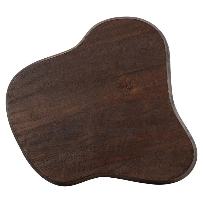Richmond Interiors Odile Side Table in Mango Wood - Excess Stock - Image 2