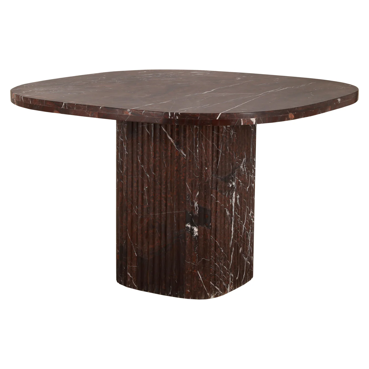 Richmond Interiors Orchid Marble Dining Table - Image 2