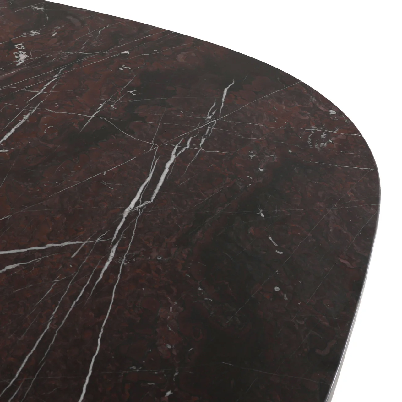 Richmond Interiors Orchid Marble Dining Table - Image 4