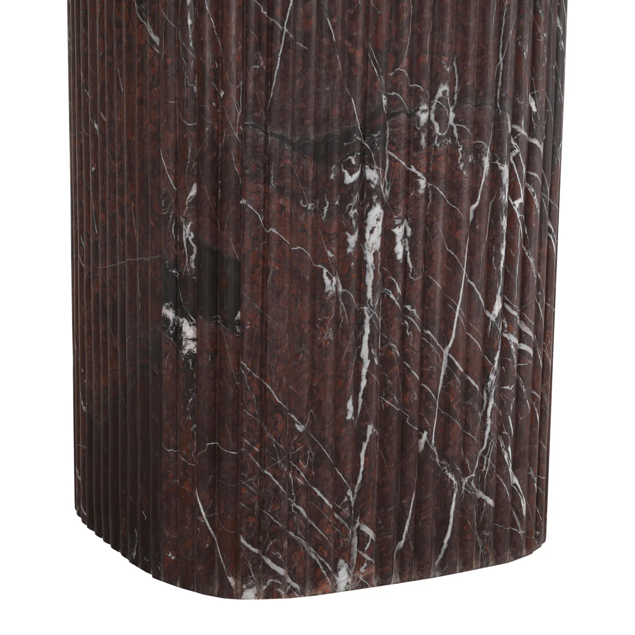 Richmond Interiors Orchid Marble Dining Table - Image 5