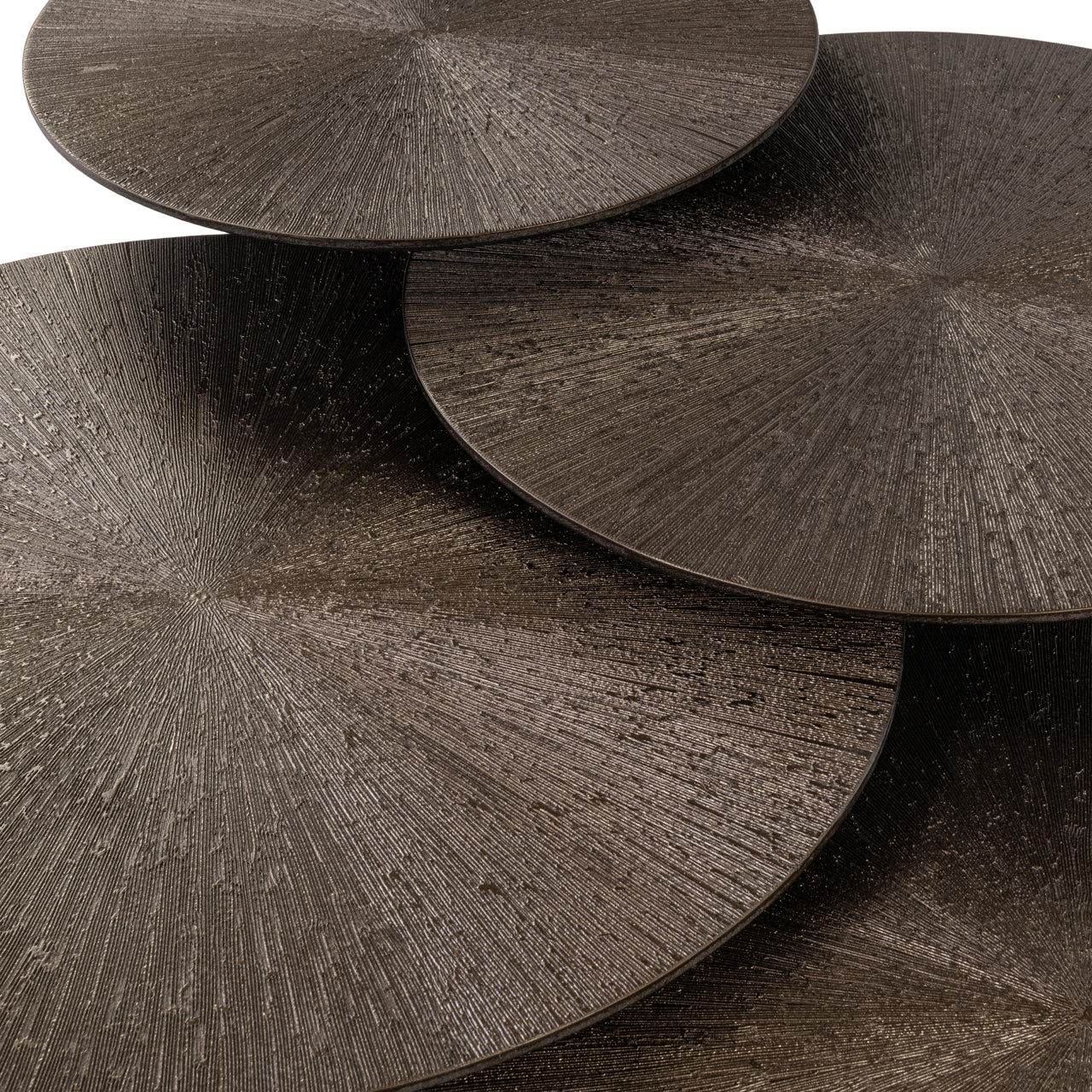 Richmond Interiors Quadra Brunzae Coffee Table – Set of 4 - Image 4