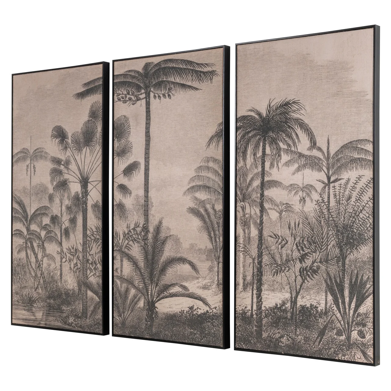 Richmond Interiors Rhapsody Wall Art - Set of 3 - Image 3