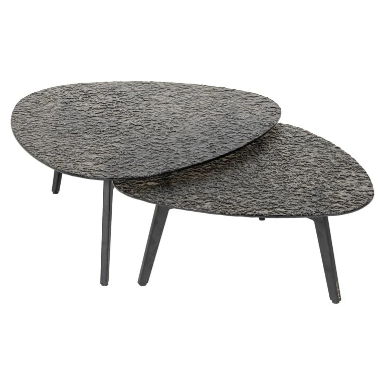Richmond Interiors Riley Coffee Table – Set of 2 - Image 2
