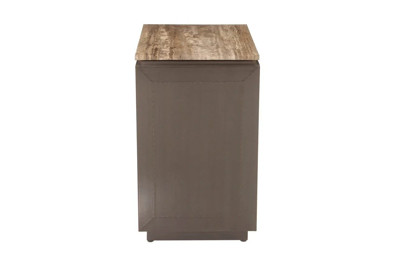 Richmond Interiors Russo Bedside Table - Image 5