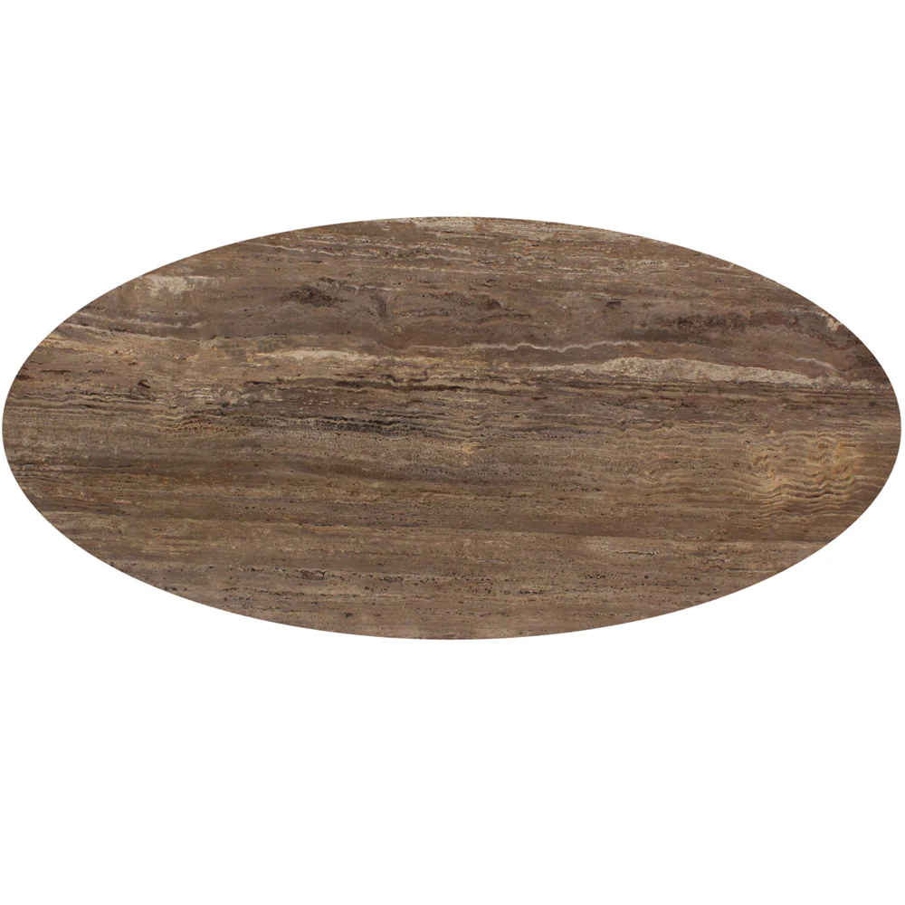 Richmond Interiors Russo Oval Dining Table - 235cm - Image 5