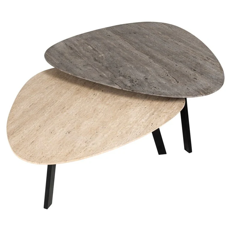 Richmond Interiors Spencer Coffee – Set of 2 - Image 2