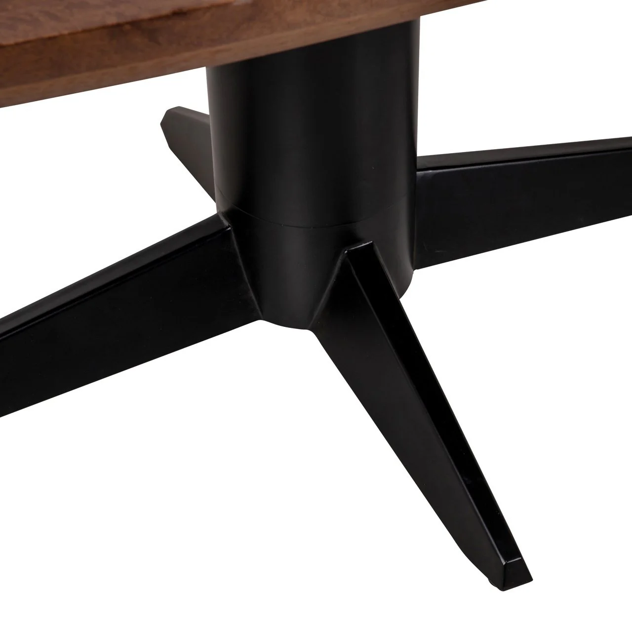 Richmond Interiors Stafford Oval Dining Table – Spice Brown – 280cm - Image 4