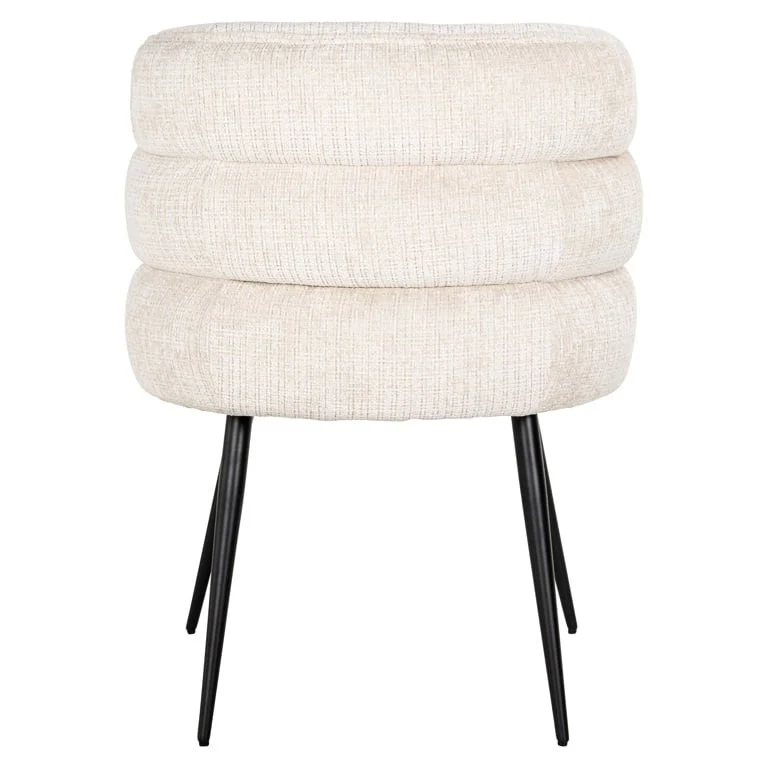 Richmond Interiors Stella Chair – Beige Chenille - Image 4