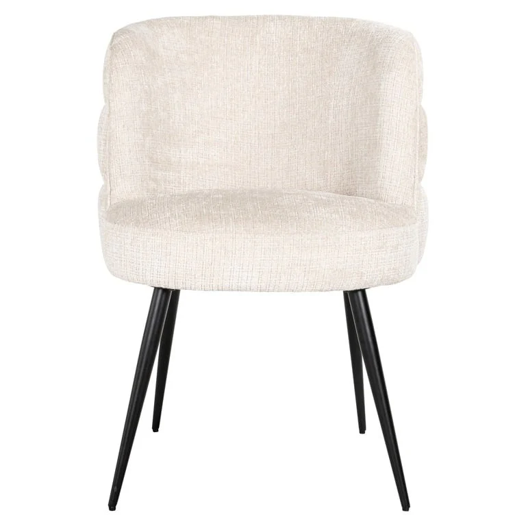 Richmond Interiors Stella Chair – Beige Chenille - Image 5