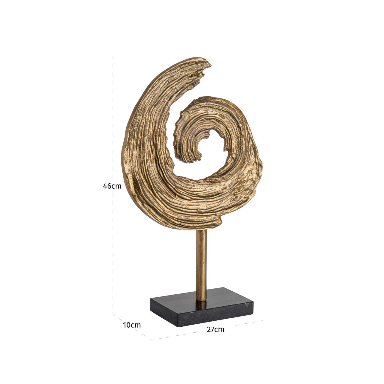 Richmond Interiors Swirl Decorative Object – Small - Image 6