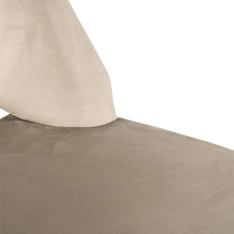 Richmond Interiors Tabitha Dining Chair in Trendy Nature and Quartz Khaki – Set of 2 - Image 7