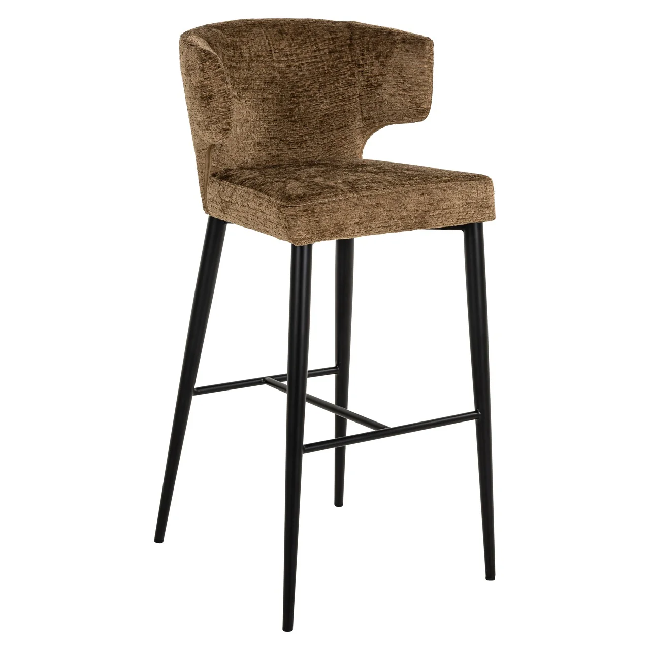 Richmond Interiors Taylor Bar Stool – Brandy Fusion - Image 3