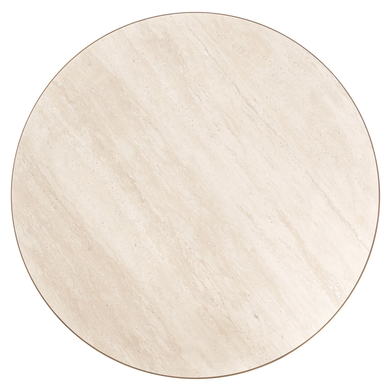 Richmond Interiors Tivoli Round Dining Table - White - 130cm - Image 2