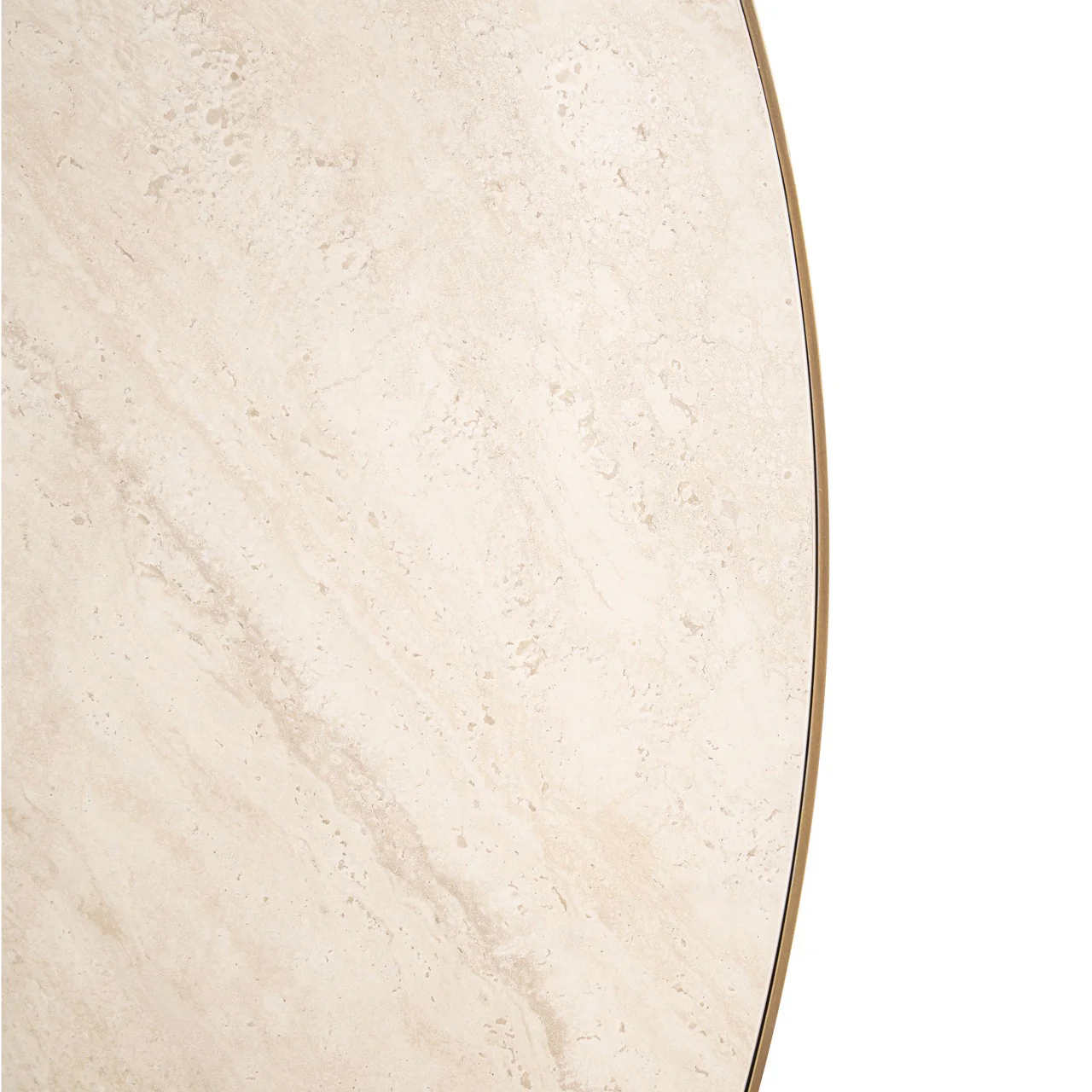 Richmond Interiors Tivoli Round Dining Table - White - 130cm - Image 3