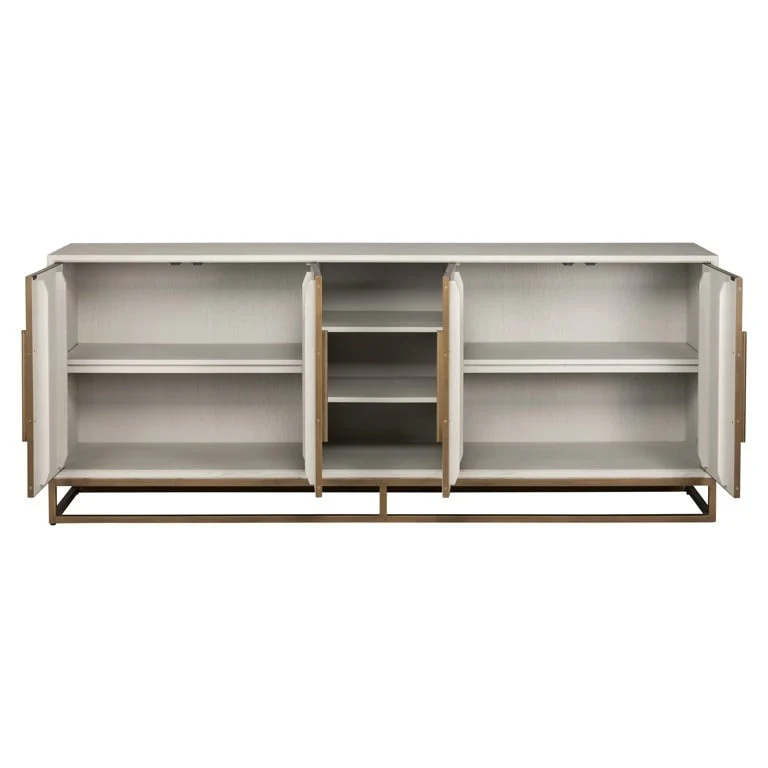 Richmond Interiors Whitebone Sideboard – 4 Doors - Image 4