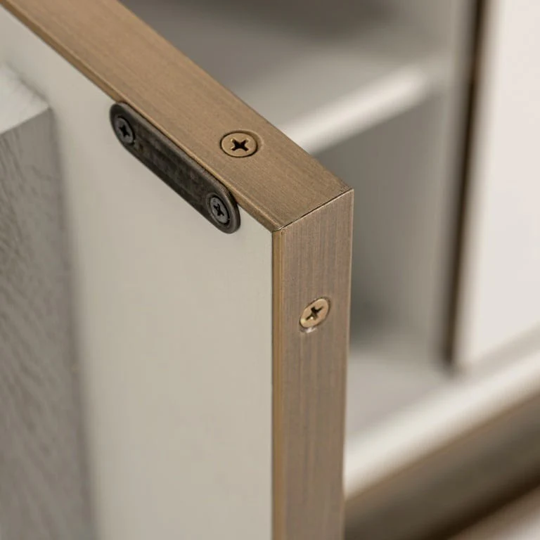 Richmond Interiors Whitebone Sideboard – 4 Doors - Image 7