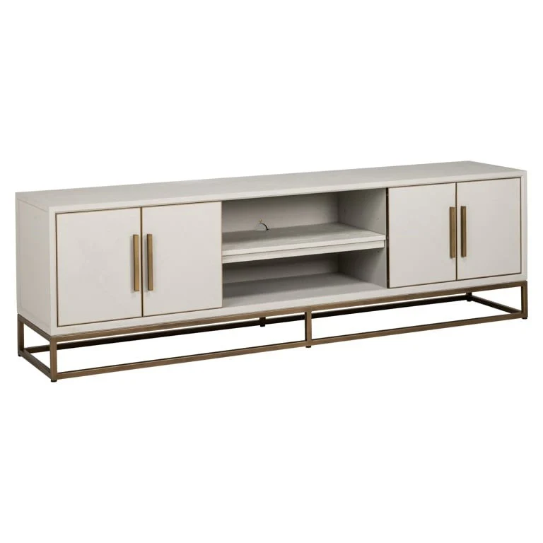 Richmond Interiors Whitebone TV Unit – 4 Doors - Image 2